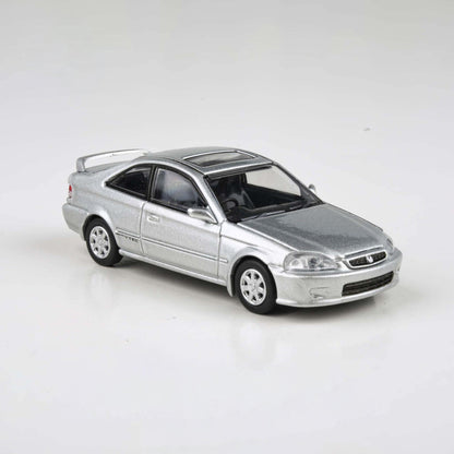 Honda Civic Si EM1 Vogue RHD '99, 1:64 Scale (Silver)