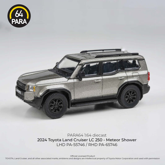 Toyota Land Cruiser 250 Meteor Shower LHD 2024 1:64 Scale Diecast Collectible