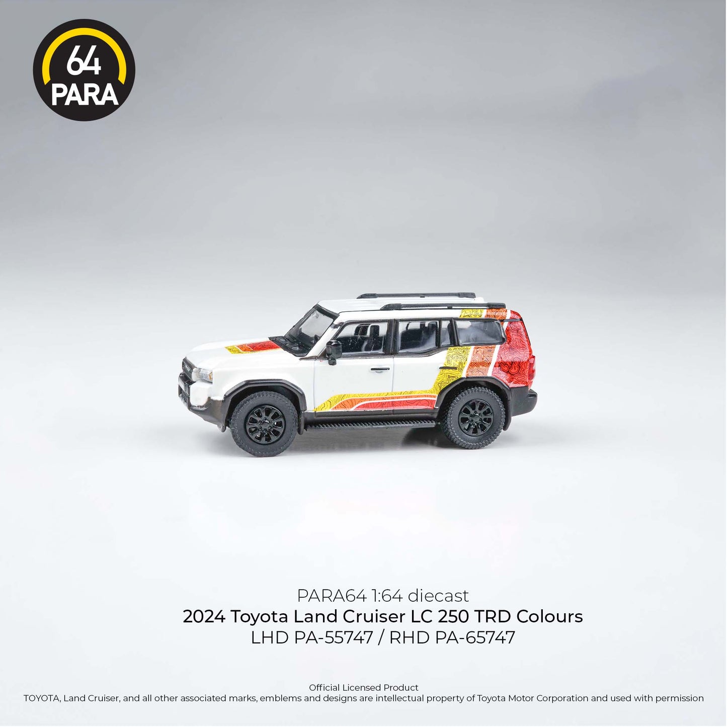 Toyota Land Cruiser LC250 2024 1:64 Scale Diecast Collectible