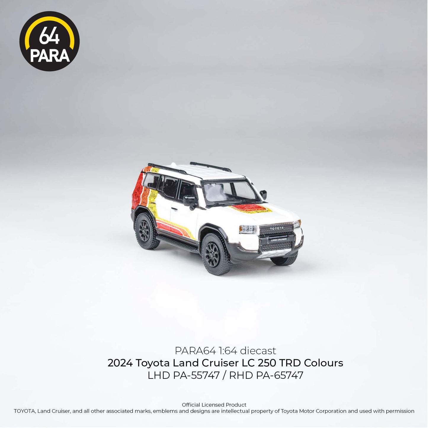 Toyota Land Cruiser LC250 2024 1:64 Scale Diecast Collectible
