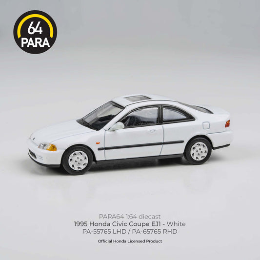 Honda Civic Coupe EJ1 LHD 1995 1:64 Scale Diecast Collectible