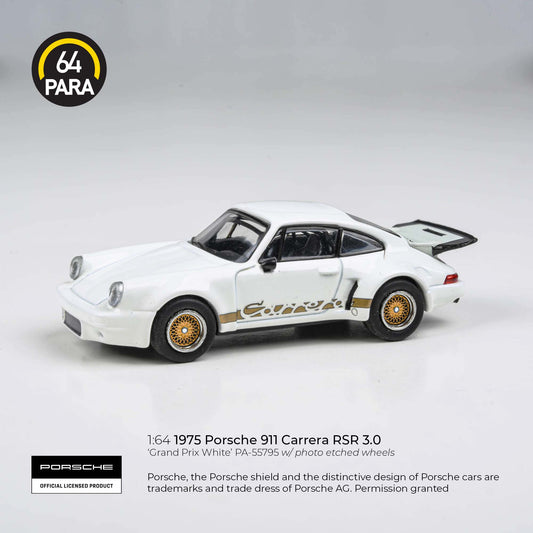 Porsche 911 Carrera RSR 3.0 Grand Prix 1:64 Scale Diecast Collectible