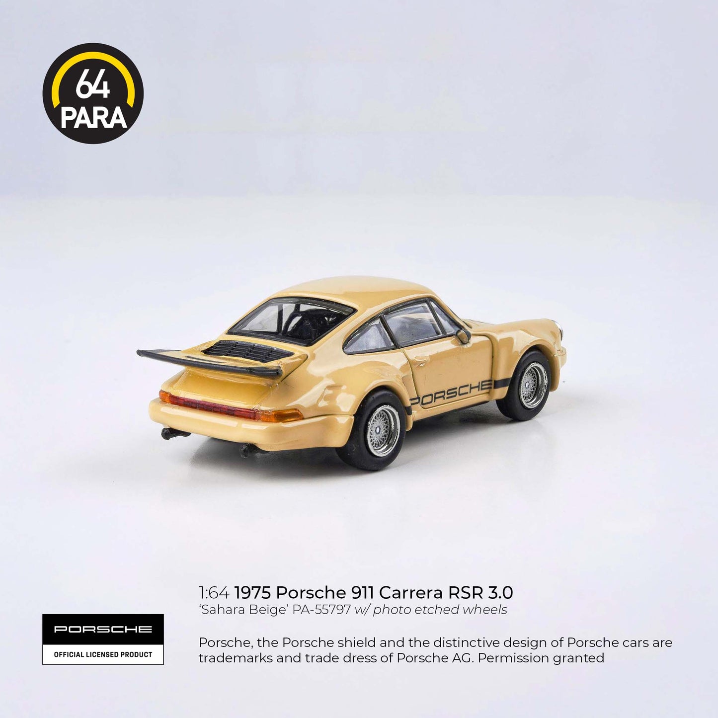 Porsche 911 Carrera RSR 3.0 1975 1:64 Scale Diecast Collectible