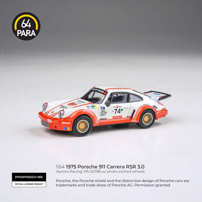 Porsche 911 Carrera RSR 3.0 1975 1:64 Scale Diecast Collectible