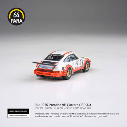 Porsche 911 Carrera RSR 3.0 1975 1:64 Scale Diecast Collectible
