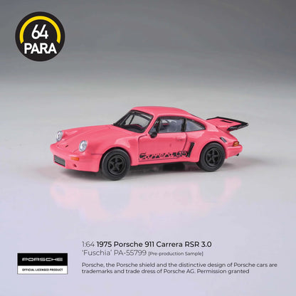 PARA64 Porsche 911 Carrera 3.0 RSR Pink 1:64 Scale Diecast Model (Pre-Order)