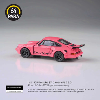 PARA64 Porsche 911 Carrera 3.0 RSR Pink 1:64 Scale Diecast Model (Pre-Order)