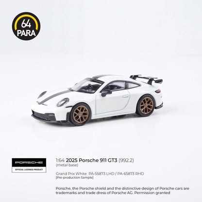 Porsche 911 GT3 (992.2) 2025 1:64 Scale Diecast Collectible
