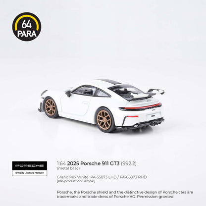 Porsche 911 GT3 (992.2) 2025 1:64 Scale Diecast Collectible