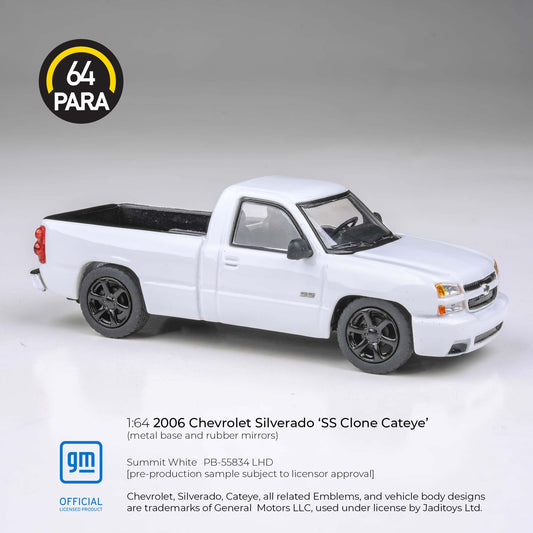 Chevrolet Silverado SS Clone Cateye 2006 1:64 Scale Diecast Collectible