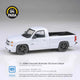 Premium scale diecast model car  – Chevrolet Silverado 'SS Clone Cateye' 2006, 1:64 Scale (White) Collectible