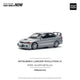 Mitsubishi Lancer Evolution IV, 1:64 Scale (Silver) collectible diecast model at Poketwheels