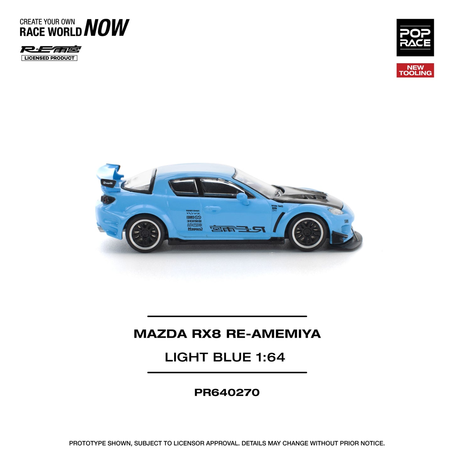 Mazda RX8 Re-Amemiya, 1:64 Scale