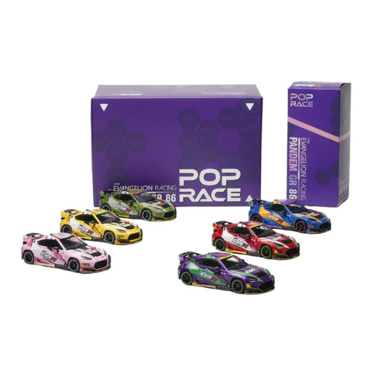 *PRE-ORDER* Racing Pandem GR 86 Blind Box Series(1 Random Car From the 6-Car Series), 1:64 Scale collectible diecast model at Poketwheels