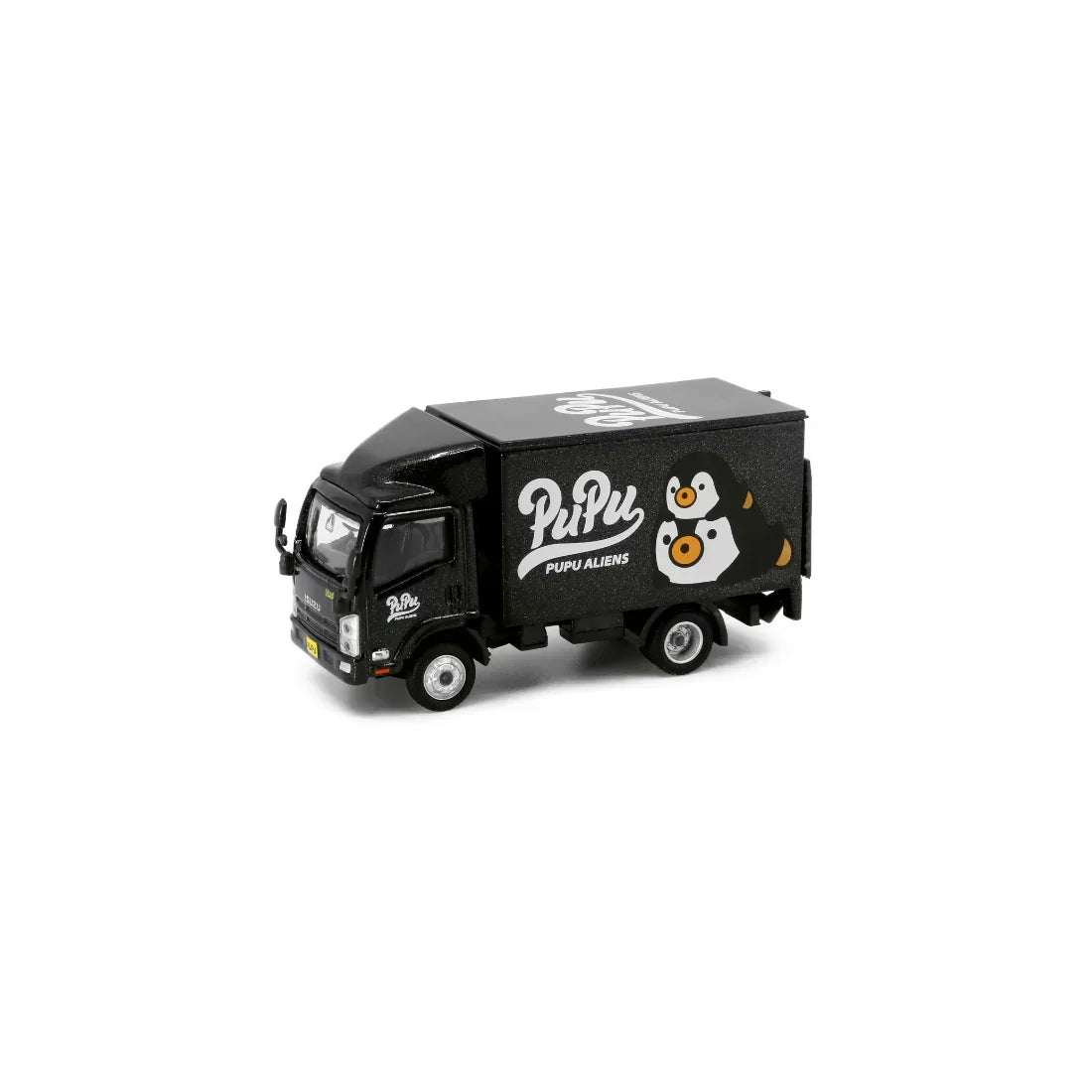 ISUZU N Series Box Lorry "PUPU ALIENS", 1:76 Scale collectible diecast model at Poketwheels