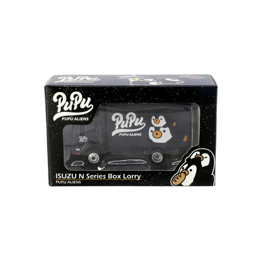 TINY Isuzu N Series Box Lorry "PUPU ALIENS", 1:76 Scale