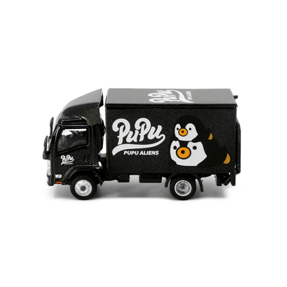 TINY Isuzu N Series Box Lorry "PUPU ALIENS", 1:76 Scale
