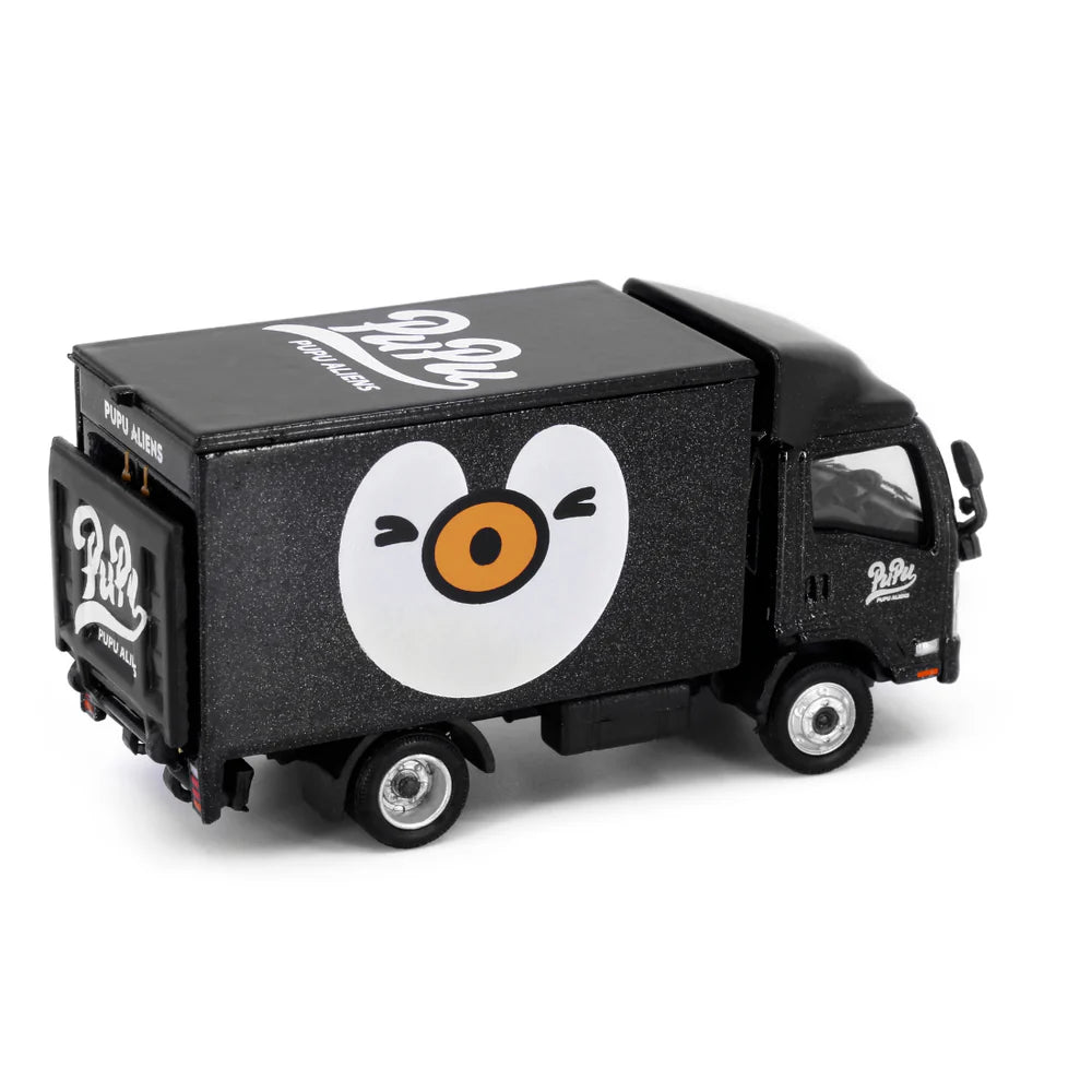 TINY Isuzu N Series Box Lorry "PUPU ALIENS", 1:76 Scale