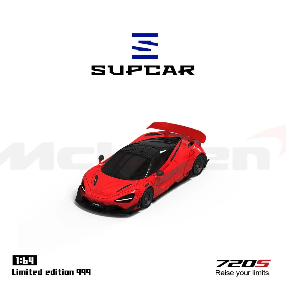 SC-McLaren 720S(Limited Edition 999), 1:64 Scale (Red) collectible diecast model at Poketwheels