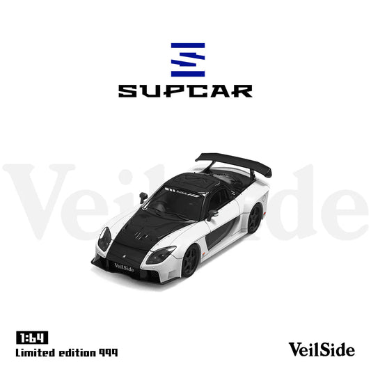 PRE-ORDER Time Micro SC-RX-7 VeilSide 60 Limited Edition (999 Pieces), 1:64 Scale (White)