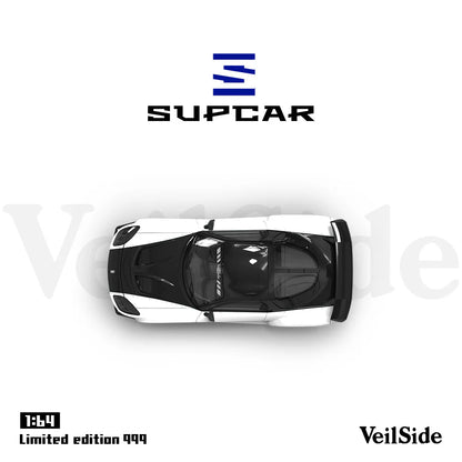 PRE-ORDER Time Micro SC RX-7 Veilside 60 Limited Edition 999 pcs White 1:64 Scale Diecast Model