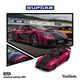 SC-RX-7 Veilside(Limited Edition 999), 1:64 Scale (Rose Red) collectible diecast model at Poketwheels
