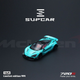 Premium scale diecast model car  – SupCar McLaren 720S alloy car model, 1:64 scale (Cyan Blue) Collectible