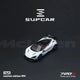 Premium scale diecast model car  – SupCar McLaren 720S alloy car model, 1:64 Scale (White) Collectible