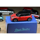 Mini Cooper Red with Black Roof Top, 1:64 Scale collectible diecast model at Poketwheels