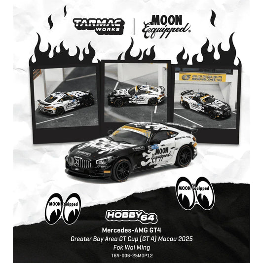 *PRE-ORDER* Mercedes-AMG GT4 Greater Bay Area GT Cup (GT 4) Macau 2025 FOK Wai Ming, 1:64 Scale collectible diecast model at Poketwheels