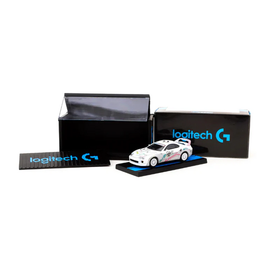 Toyota Supra RZ Logitech G Aurora Hobby64 1:64 Scale Diecast Collectible