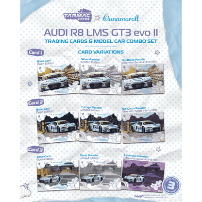 PRE-ORDER | Audi R8 LMS GT3 EVO II Macau GT Cup FIA GT World Cup 2025 Uno Racing Adderly Fong 1:64 Scale by Tarmac Works