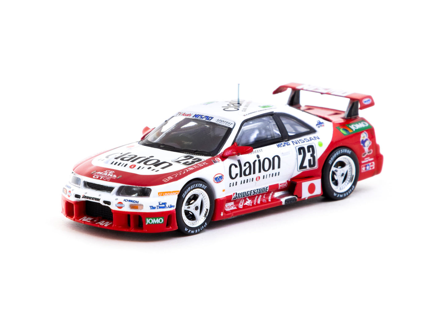 Nissan Nismo GT-R LM 24h of Le Mans 1995 Presentation #23 - Hobby64, 1:64 Scale (White)