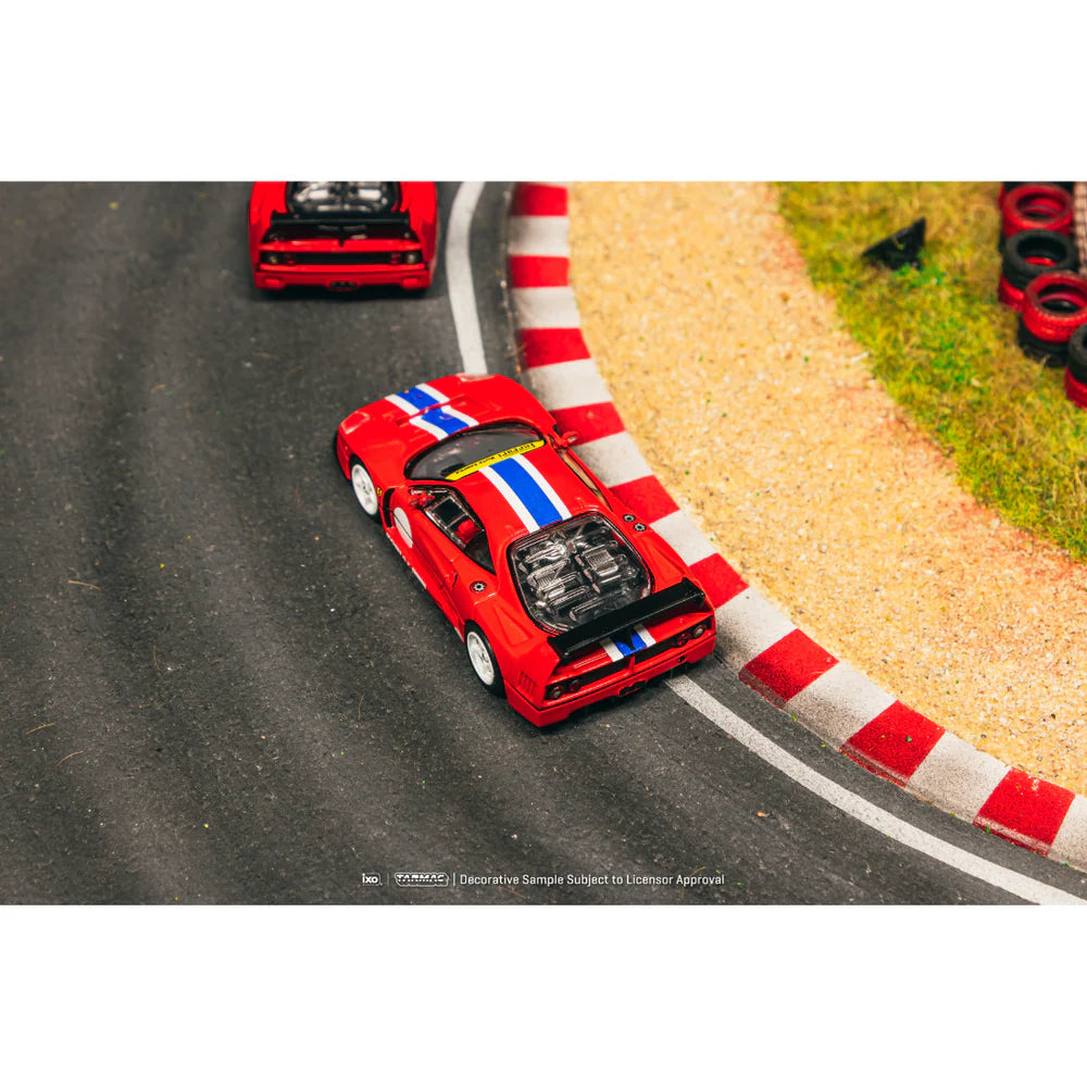 PRE-ORDER | Ferrari F40 LM 1:64 Scale (Red) by Tarmac Works