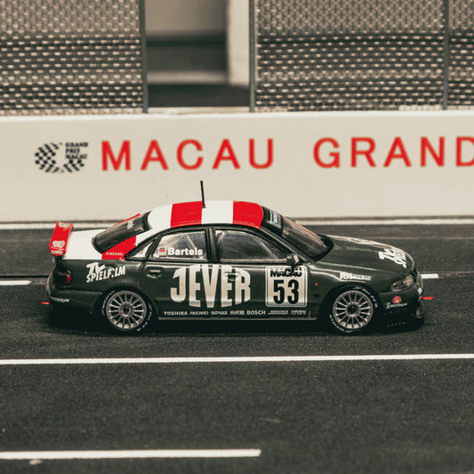 PRE-ORDER | Audi A4 Quattro Macau Guia Race 1999 Winner Michael Bartels 1:64 Scale by Tarmac Works