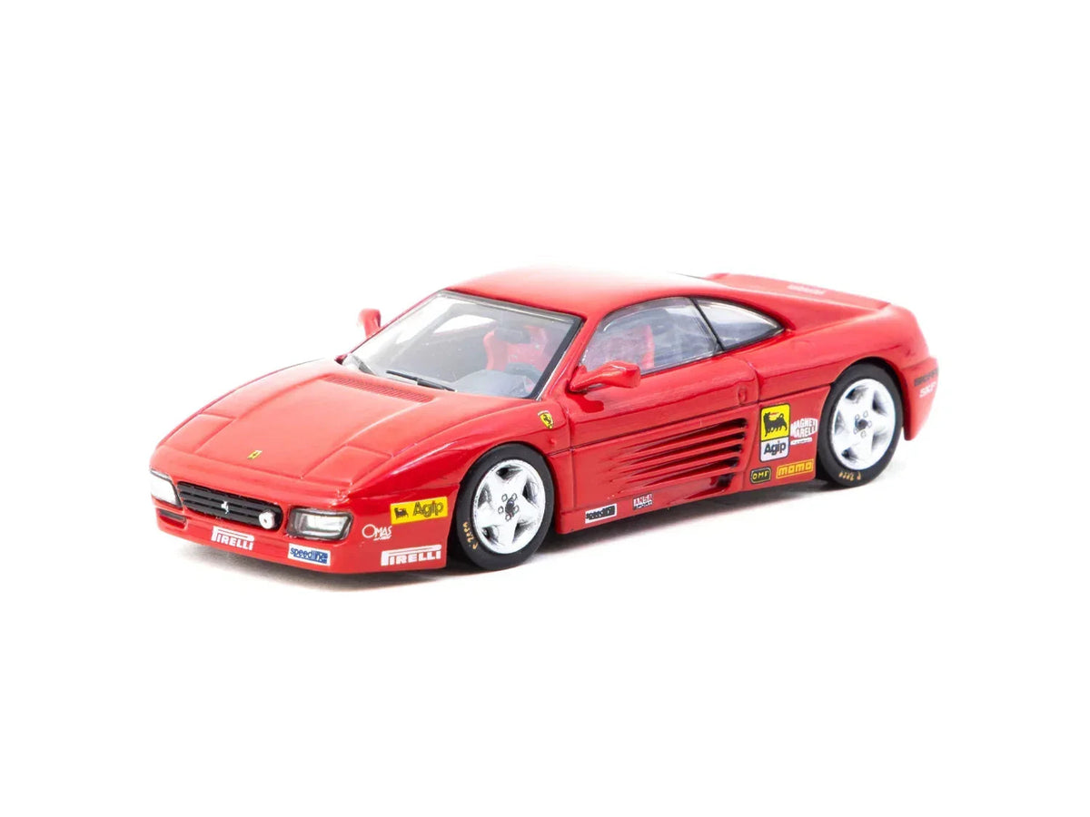 Ferrari 348 Challenge Presentation - Hobby64, 1:64 Scale (Red) collectible diecast model at Poketwheels