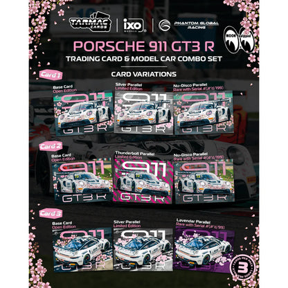 PRE-ORDER | Porsche 911 GT3 R Suzuka 1000km Intercontinental GT Challenge 2025 Phantom Global Racing Sun Jingzu / Adderly Fong / Nico Menzel 1:64 Scale by Tarmac Works