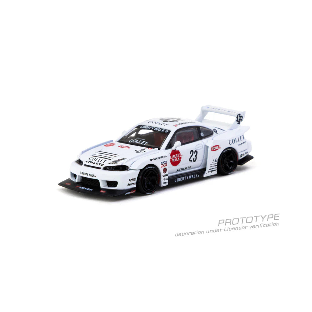 PRE-ORDER | LB-Super Silhouette Nissan Silvia (S15) Drift 2025 1:64 Scale by Tarmac Works