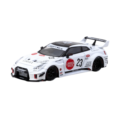 PRE-ORDER | LB-Silhouette Works GT NISSAN 35GT-RR 1:64 Scale (White) by Tarmac Works