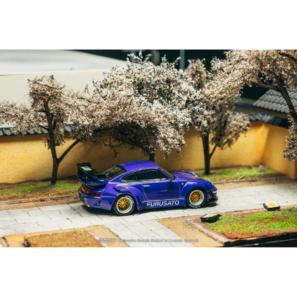 PRE-ORDER | RWB 993 Furusato (Model Car + Trading Cards Combo Set) 1:64 Scale by Tarmac Works