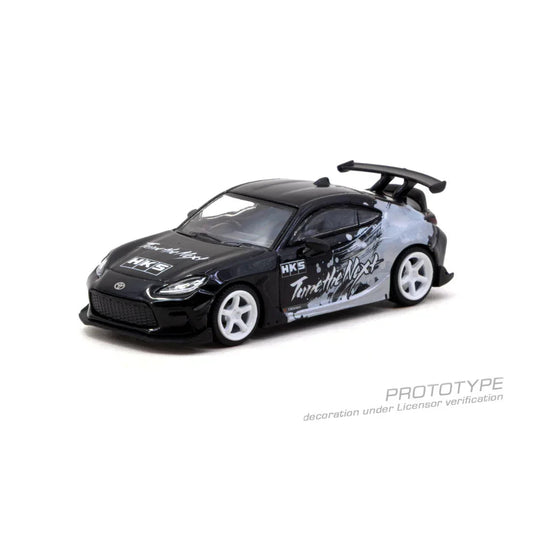 *PRE-ORDER* HKS Toyota GR86 Chance of Chase Car, 1:64 Scale (Black) collectible diecast model at Poketwheels
