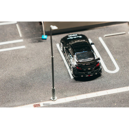 PRE-ORDER Tarmac Works HKS Toyota GR86 Chance of Chase Car, 1:64 Scale (Black)