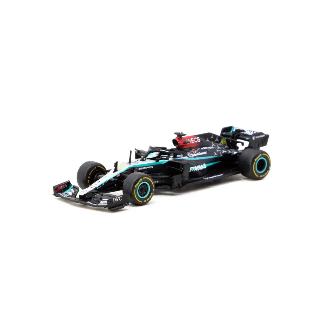 Mercedes-AMG F1 W12 E Performance New York Demo Run Lewis Hamilton 2024, 1:64 Scale collectible diecast model at Poketwheels