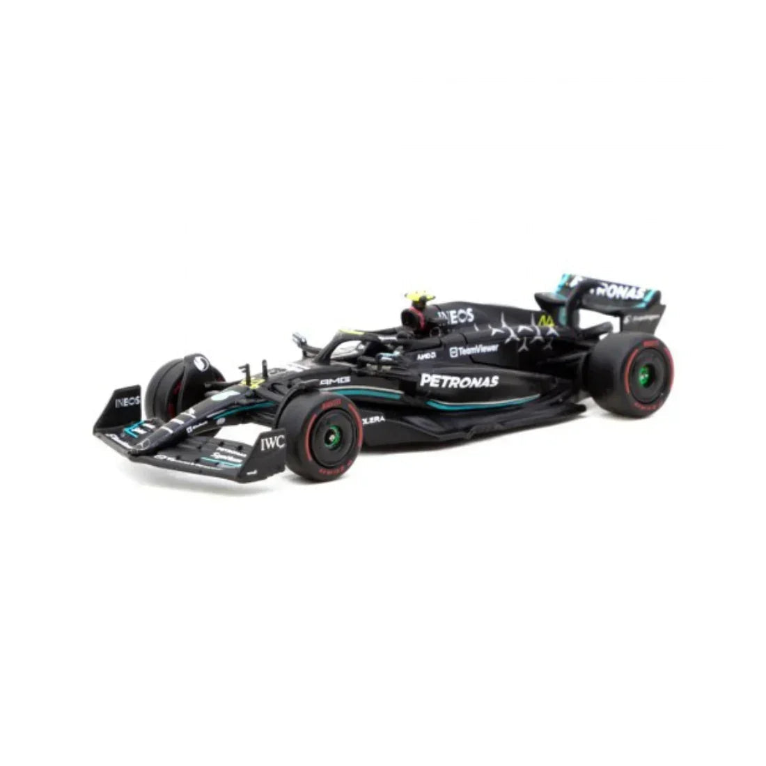 Mercedes-AMG F1 W14 E Performance Hungarian Grand Prix Pole Position Lewis Hamilton 2023, 1:64 Scale collectible diecast model at Poketwheels