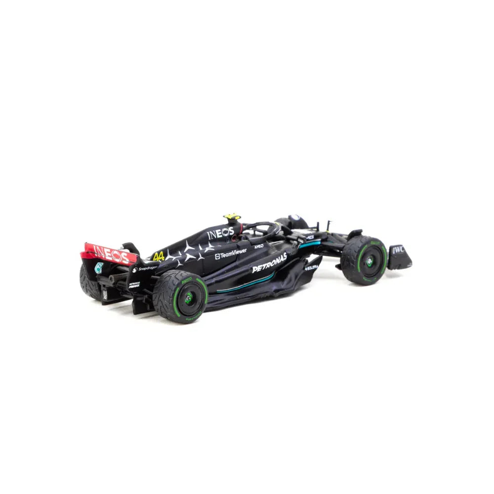 *PRE-ORDER* 1/64 Mercedes-AMG F1 W14 E Performance Monaco Grand Prix 2023 Lewis Hamilton - Tarmac Works X IXO Models GLOBAL64