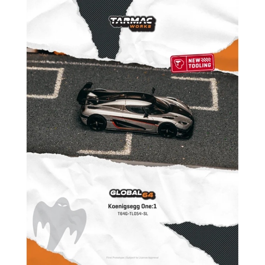 *PRE-ORDER* Koenigsegg One:1, KNC, 1:64 Scale collectible diecast model at Poketwheels