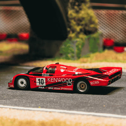 PRE-ORDER Tarmac Works Porsche 962C Le Mans 1989 #10 (Chance of Chase Car), 1:64 Scale
