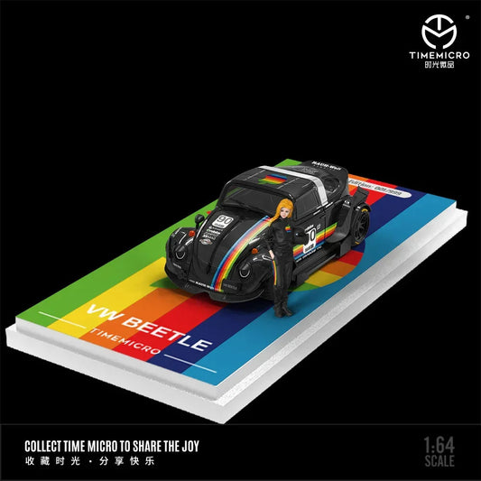 Beetle - Black Apple - Figure Edition,1:64 Scale collectible diecast model at Poketwheels