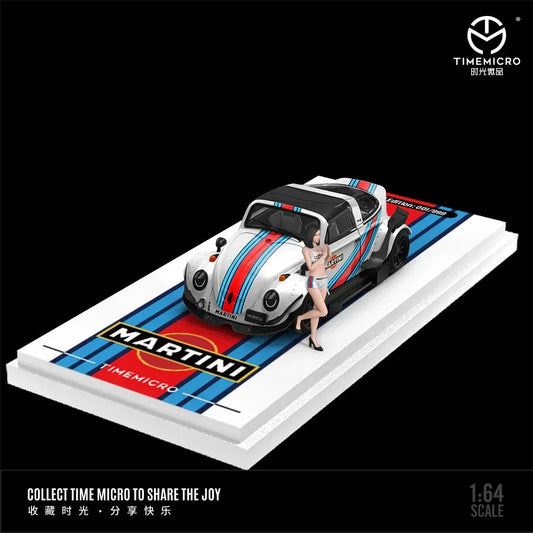Beetle-Martini Figure Edition, 1:64 Scale collectible diecast model at Poketwheels