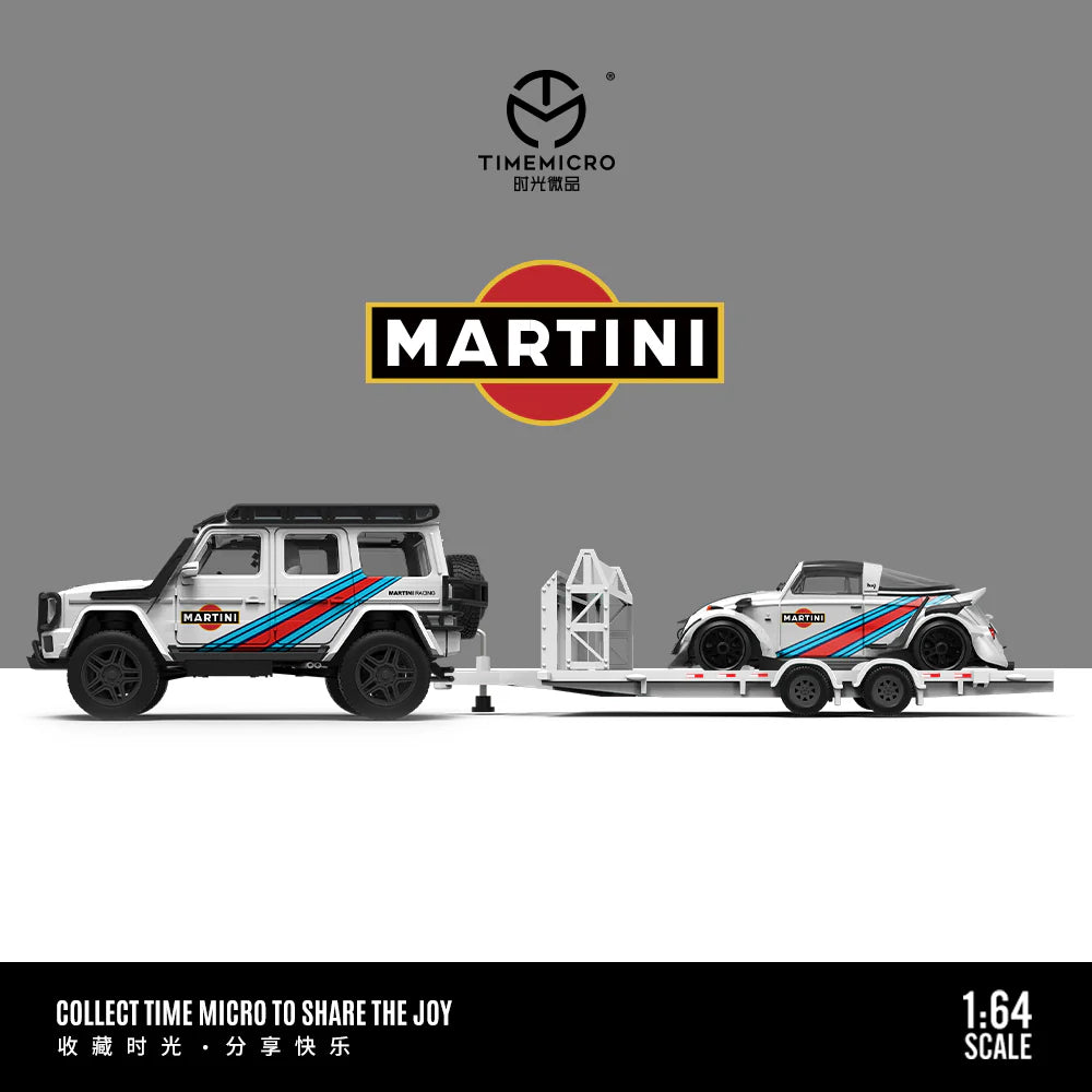 PRE-ORDER | Martini Trailer Set 1:64 Scale by Time Micro